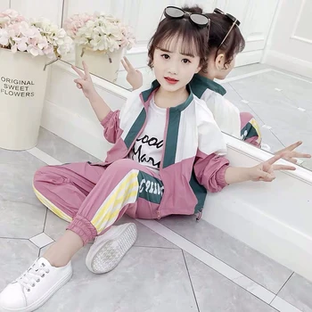2019 Girls Kids Clothes Set Fashion Teen Girls Tracksuits Spring 2pcs Children Sport Suits 8 10 12 year Autumn Girls Clothes
2019 Girls Kids Clothes Set Fashion Teen Girls Tracksuits Spring 2pcs Children Sport Suits 8 10 12 year Autumn Girls Clothes