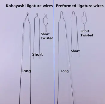 100pcs Dental Preformed Ligature Wires Ties Bracket Short Twisted Wire Kobayashi Ortho
100pcs Dental Preformed Ligature Wires Ties Bracket Short Twisted Wire Kobayashi Ortho