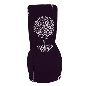 Removable Chair Cover Prints Lavalable Protective Cover for Dining Room Purple Cover
Removable Chair Cover Prints Lavalable Protective Cover for Dining Room Purple Cover