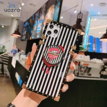 VOZRO 手シェル風の花や植物大理石もたらす Iphone 6 6s 7 8 プラス X XR XS 11 プロマックスケース保護シース(China)