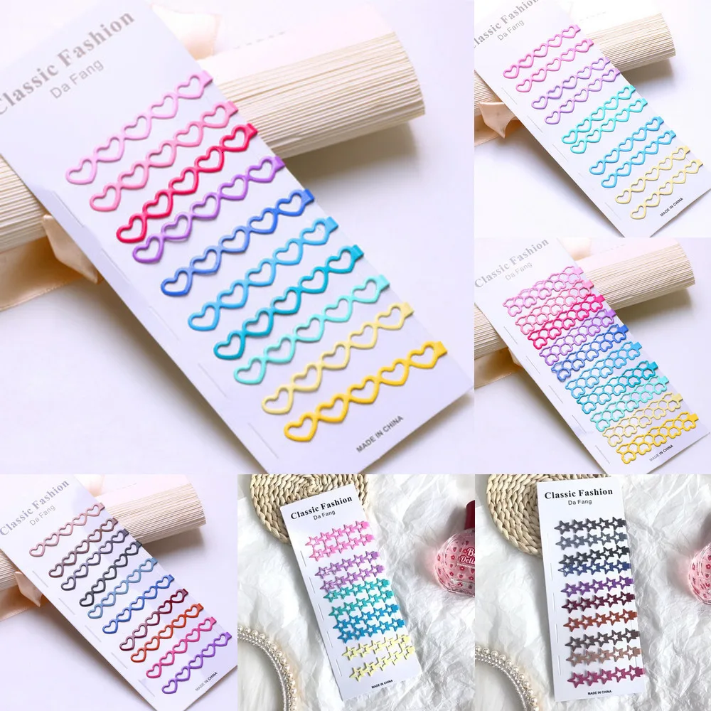 2019 Newest Candy Color Hairpins For Girls Solid Geometric Hollow Out Heart Hair Clips Star Knot Type Bobby Pin Hair Accessories
2019 Newest Candy Color Hairpins For Girls Solid Geometric Hollow Out Heart Hair Clips Star Knot Type Bobby Pin Hair Accessories