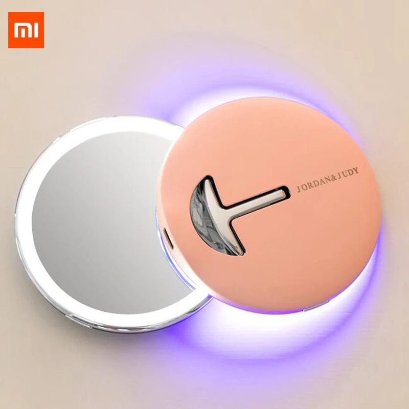 Xiaomi Portable LED Makeup Mirror Touch Switch Mini Pocket Make Up Mirror With mirror bag adjustable Brightness Cosmetic Tool
Xiaomi Portable LED Makeup Mirror Touch Switch Mini Pocket Make Up Mirror With mirror bag adjustable Brightness Cosmetic Tool
