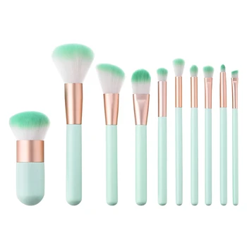 10Pcs Green Gradient Makeup Brushes Set Foundation Blending Power Brush Kit Cosmetic Beauty 
10Pcs Green Gradient Makeup Brushes Set Foundation Blending Power Brush Kit Cosmetic Beauty