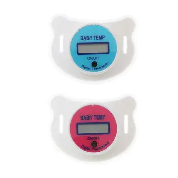 Children's Smart Cute Cartoon Portable Small Electronic Pacifier Type Creative Display Digital Thermometer
Children's Smart Cute Cartoon Portable Small Electronic Pacifier Type Creative Display Digital Thermometer
