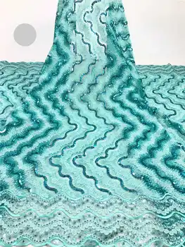 2020Luxury wedding lace latest African Embroidered lace sequince lace fabric For Wedding long Dresses Classic blue peach
2020Luxury wedding lace latest African Embroidered lace sequince lace fabric For Wedding long Dresses Classic blue peach