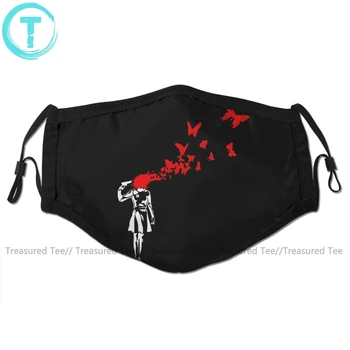 Banksy Mouth Face Mask Banksy Girl Butterfly Facial Mask Funny Kawai with 2 Filters for Adult
Banksy Mouth Face Mask Banksy Girl Butterfly Facial Mask Funny Kawai with 2 Filters for Adult