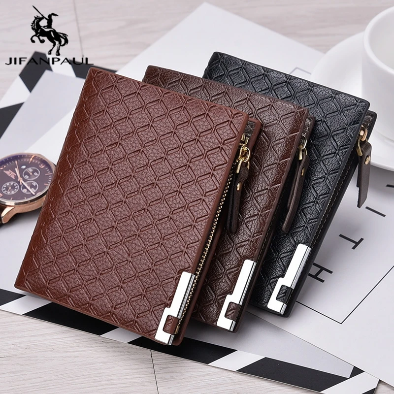 JIFANPAUL 2020 New Men's Wallet Multi-Card Wallet Business Short Plaid Check Wallet Zipper Buckle Wallet Multi-Function Wallet
JIFANPAUL 2020 New Men's Wallet Multi-Card Wallet Business Short Plaid Check Wallet Zipper Buckle Wallet Multi-Function Wallet