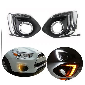 LED DRL Day Lights For Mitsubishi ASX 2013 2014 2015 Daytime Running Light Driving Fog Run Lamp With Yellow Turn Signal
LED DRL Day Lights For Mitsubishi ASX 2013 2014 2015 Daytime Running Light Driving Fog Run Lamp With Yellow Turn Signal