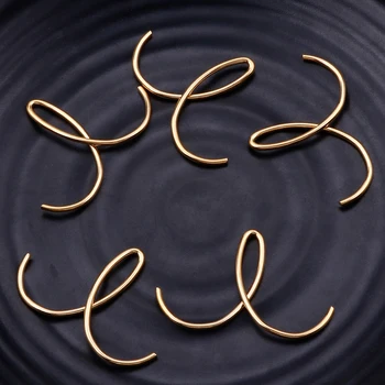 15Pcs/Lot High Quality Stainless Steel Connectors Tie For Pendant Necklaces Earrings Hoops Handmade DIY Jewelry Finding Supplies
15Pcs/Lot High Quality Stainless Steel Connectors Tie For Pendant Necklaces Earrings Hoops Handmade DIY Jewelry Finding Supplies