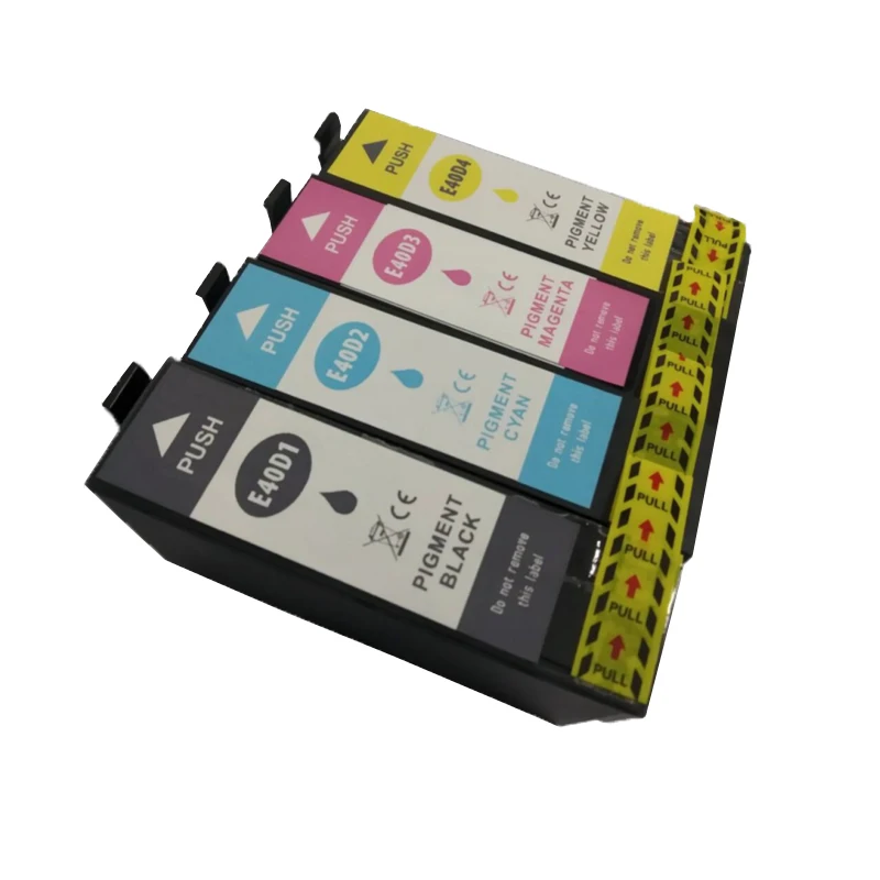 6Pac (3B+1C+1M+1Y) E40D1 E40D2 E40D3 E40D4 Compatible Ink Cartridge for EPSON SureColor T3100 T5100
6Pac (3B+1C+1M+1Y) E40D1 E40D2 E40D3 E40D4 Compatible Ink Cartridge for EPSON SureColor T3100 T5100