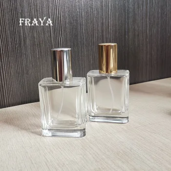 Currently Available 30Ml/50ml Square Bottle Gold and Silver Cover Perfume Bottle Storage Bottle Liquid Bottle Spray Bottle Glass
Currently Available 30Ml/50ml Square Bottle Gold and Silver Cover Perfume Bottle Storage Bottle Liquid Bottle Spray Bottle Glass