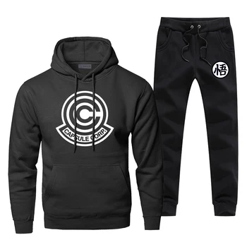 Dragon Ball Hoodie Pants Set Men Sets Capsule Corp Suit Hoody Pant Sweatshirt Sweatpants Pullover Japanese Anime 2 PCS Tracksuit
Dragon Ball Hoodie Pants Set Men Sets Capsule Corp Suit Hoody Pant Sweatshirt Sweatpants Pullover Japanese Anime 2 PCS Tracksuit