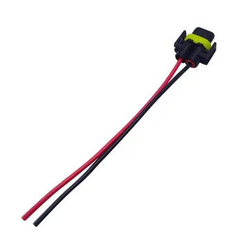 Car bulb socket H8/H9/H11 fog lamp socket adapter H11 headlight lamp holder with wire female head LED socket connector adapter
Car bulb socket H8/H9/H11 fog lamp socket adapter H11 headlight lamp holder with wire female head LED socket connector adapter