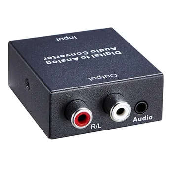 Digital To Analog Audio Converter Adapter,Coaxial/Toslink digital to 3.5mm analog RCA R/L audio For DVD Amplifier Free Shipping
Digital To Analog Audio Converter Adapter,Coaxial/Toslink digital to 3.5mm analog RCA R/L audio For DVD Amplifier Free Shipping