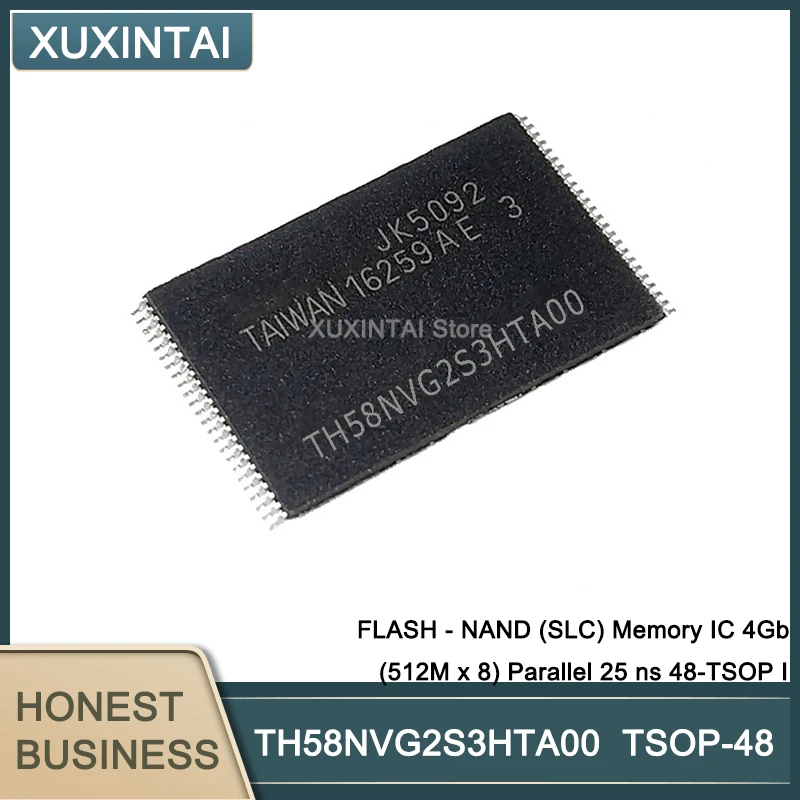 5 шт./партия, новые оригинальные TH58NVG2S3HTA00 TH58NVG FLASH - NAND (SLC) память IC 4 Гб (512 М x 8) параллельные 25 ns 48-TSOP I
5 шт./партия, новые оригинальные TH58NVG2S3HTA00 TH58NVG FLASH - NAND (SLC) память IC 4 Гб (512 М x 8) параллельные 25 ns 48-TSOP I
