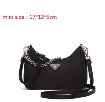 Multicolor Nylon Hobo Handbags Small Causal Daily Women Bags Waterproof Armpit Bag High Quality Packed with Box Dropshipping
Multicolor Nylon Hobo Handbags Small Causal Daily Women Bags Waterproof Armpit Bag High Quality Packed with Box Dropshipping
