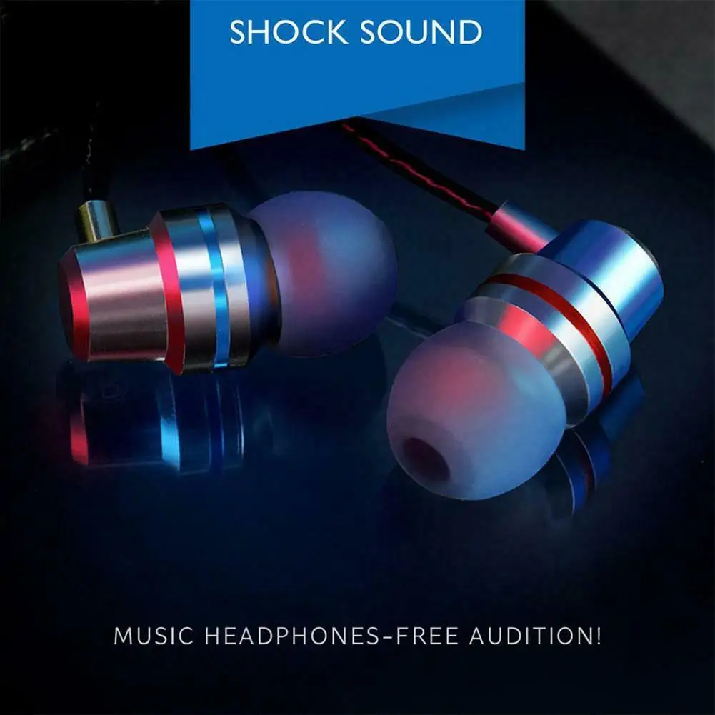 Super Bass Headset 3.5mm In-Ear Earphone Stereo Earbuds Headphone Wired Earphones With Mic
Super Bass Headset 3.5mm In-Ear Earphone Stereo Earbuds Headphone Wired Earphones With Mic