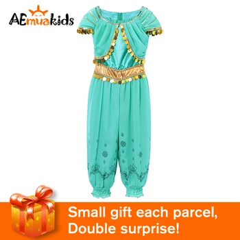 AEMUAKIDS Girls Jasmine Dress Up Kids Halloween Christmas Princess Jasmine Costumes for Children Party Cosplay Clothing Set
AEMUAKIDS Girls Jasmine Dress Up Kids Halloween Christmas Princess Jasmine Costumes for Children Party Cosplay Clothing Set