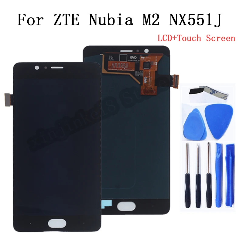 5.5" AMOLED LCD For ZTE Nubia M2 NX551J LCD Display Touch screen digitizer Assembly replacement For Nubia M2 NX551J Repair kit
5.5" AMOLED LCD For ZTE Nubia M2 NX551J LCD Display Touch screen digitizer Assembly replacement For Nubia M2 NX551J Repair kit