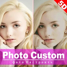 תמונה אישית יהלומי ציור 5d Diy פסיפס מלא כיכר עגול תרגיל דיאמנט של ריינסטון Daimond רקמת תמונות למכירה(China)