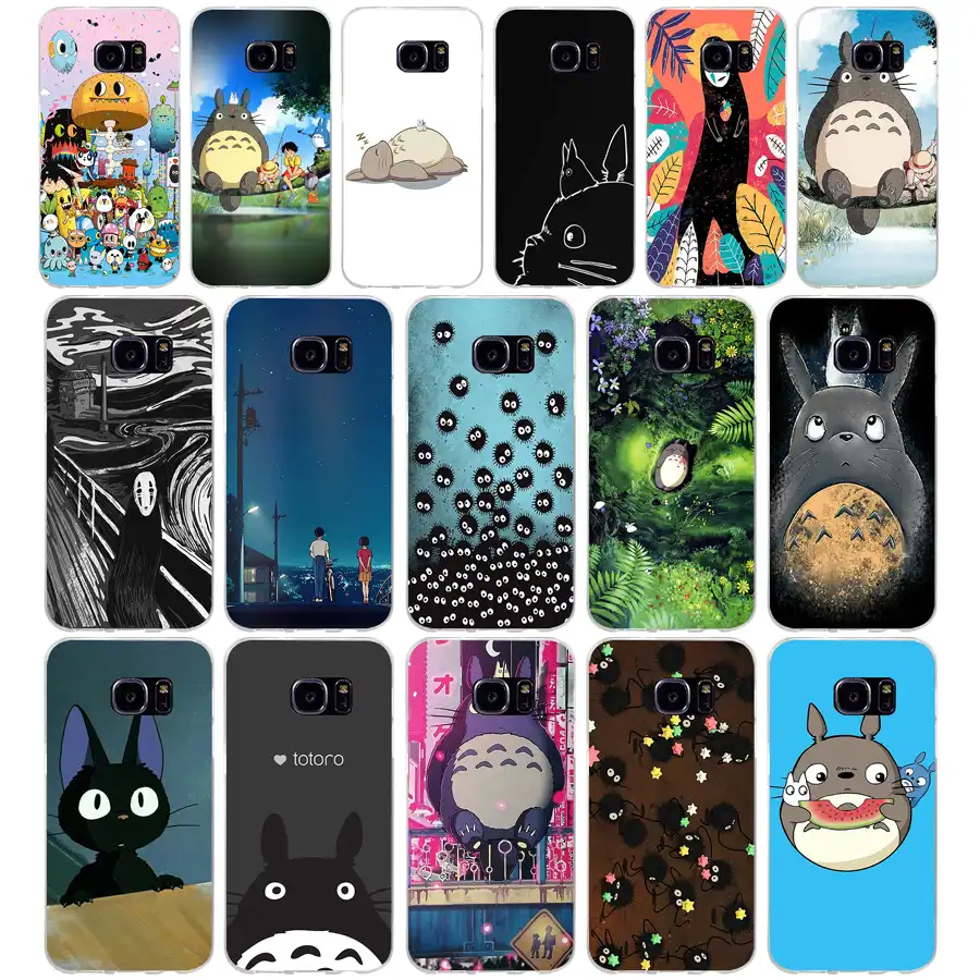 30aa cute totoro gift soft silicone tpu cover phone case for