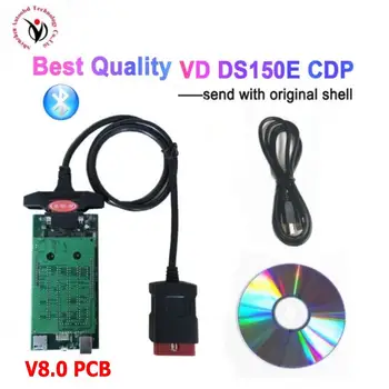 DHL10pcs/lot VD DS150E CDP new vci obd2 obdii Diagnostic Tool with bluetooth Scanner tool car truck VD TCS CDP Pro Plus 
DHL10pcs/lot VD DS150E CDP new vci obd2 obdii Diagnostic Tool with bluetooth Scanner tool car truck VD TCS CDP Pro Plus