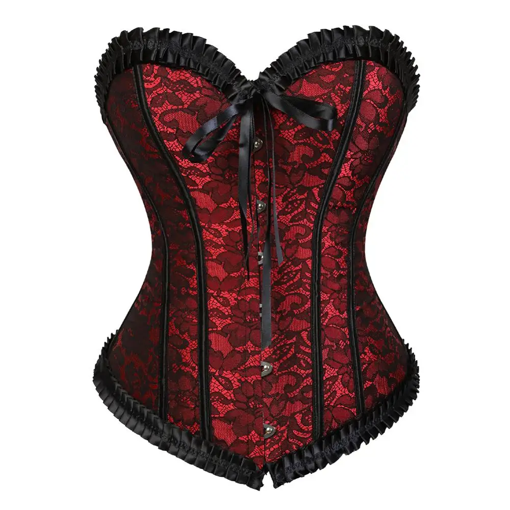 Corsets Tops for Women Bustier Steampunk Plus Size Renaissance Festival Rave Corselet Pattern Bodyshaper Clubwear Party Night
Corsets Tops for Women Bustier Steampunk Plus Size Renaissance Festival Rave Corselet Pattern Bodyshaper Clubwear Party Night