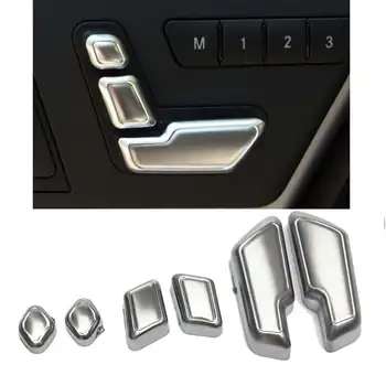 6Pcs Chrome Car Door Seat Adjust Buttons Switch for Mercedes-Benz E Class W204 W205 W212 W218 X204 X166 C E GLK GL ML CLS GL
6Pcs Chrome Car Door Seat Adjust Buttons Switch for Mercedes-Benz E Class W204 W205 W212 W218 X204 X166 C E GLK GL ML CLS GL