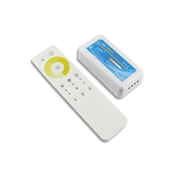 2.4G 3 Zone 3 Groups Touch Remote Color Temperature CCT CW WW LED Controller For Dual Color Strip Lights
2.4G 3 Zone 3 Groups Touch Remote Color Temperature CCT CW WW LED Controller For Dual Color Strip Lights