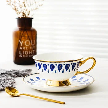 Coffee Cup Sets with Saucer Set and Spoon Tea Cup Coffee Cups Office Coffee Mug Set Household Tea Sets Coffee Supplier
Coffee Cup Sets with Saucer Set and Spoon Tea Cup Coffee Cups Office Coffee Mug Set Household Tea Sets Coffee Supplier