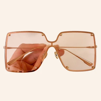 Big Size Square Sunglasses Women Brand New Design Fashion Sun Glasses Female Pink UV400 Eyewear Gafas De Sol Hombre 
Big Size Square Sunglasses Women Brand New Design Fashion Sun Glasses Female Pink UV400 Eyewear Gafas De Sol Hombre