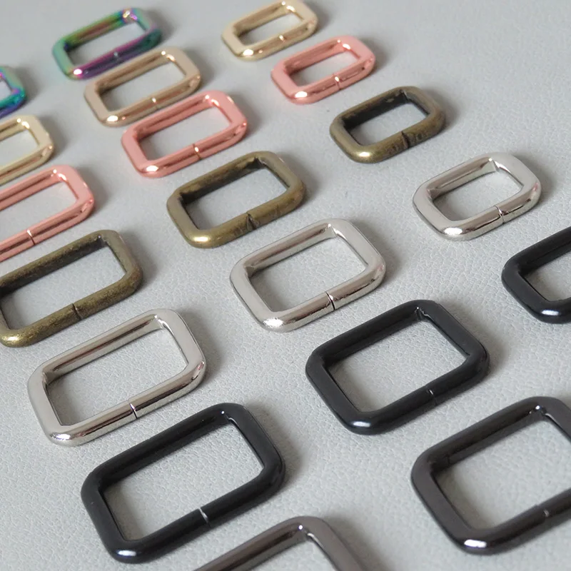 10Pcs/Lot DIY Metal Rectangle Square Ring Buckle Clasp Dog Leash Loop Thickness Handbag Leather Bag Purse Strap Belt Hardware
10Pcs/Lot DIY Metal Rectangle Square Ring Buckle Clasp Dog Leash Loop Thickness Handbag Leather Bag Purse Strap Belt Hardware