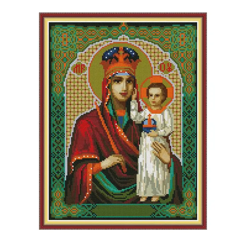 5D стразы, алмазная живопись, религиозная картина, сделай сам, мать и ребенок, Алмазная мозаика, вышивка в виде Святого алмаза, украшение для дома
5D стразы, алмазная живопись, религиозная картина, сделай сам, мать и ребенок, Алмазная мозаика, вышивка в виде Святого алмаза, украшение для дома