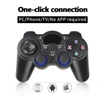 2.4 G Controller Gamepad Android Wireless Joystick Joypad with OTG Converter For PS3/Smart Phone For Tablet PC Smart TV Box
2.4 G Controller Gamepad Android Wireless Joystick Joypad with OTG Converter For PS3/Smart Phone For Tablet PC Smart TV Box