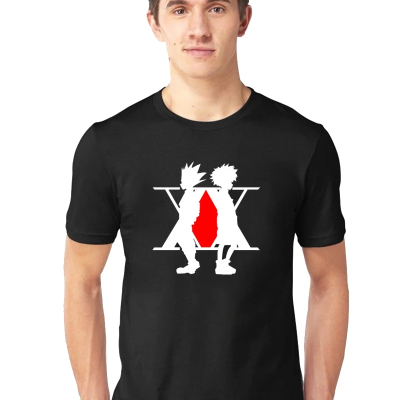 Hunter X Hunter Print T-shirt Men Women Unisex T Shirt O-neck Short Sleeve Hisoka Morow Tops Anime HxH Tee Harajuku Streetwear
Hunter X Hunter Print T-shirt Men Women Unisex T Shirt O-neck Short Sleeve Hisoka Morow Tops Anime HxH Tee Harajuku Streetwear