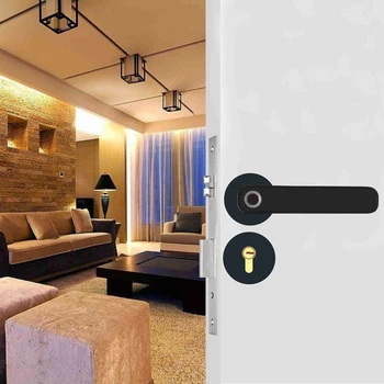 Hot Bluetooth Fingerprint Lock Phone APP Keyless Entry Door Lock with Mechanical Key Smart Lock For Home/Hotel/Apartment
Hot Bluetooth Fingerprint Lock Phone APP Keyless Entry Door Lock with Mechanical Key Smart Lock For Home/Hotel/Apartment