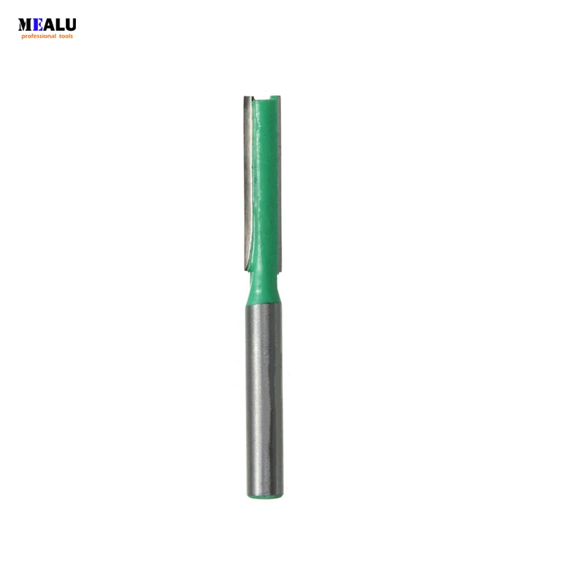 Trim Router Cutter Mill Bit Silver Green 68mm 1/4 Inch Dia Straight Shank 2 Flutes Metal For Woodworker
Trim Router Cutter Mill Bit Silver Green 68mm 1/4 Inch Dia Straight Shank 2 Flutes Metal For Woodworker