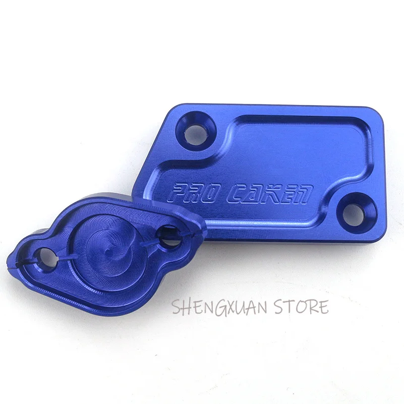 CNC Front & Rear Brake Reservoir Fluid Cover Fit YZ125 YZ250 YZ250F YZ450F Motorcycle MX Enduro Motocross Dirt Bik
CNC Front & Rear Brake Reservoir Fluid Cover Fit YZ125 YZ250 YZ250F YZ450F Motorcycle MX Enduro Motocross Dirt Bik