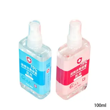 100ml 75% Alcohol Disinfecting Spray Non-Irritating Non-Toxic Portable Sterilization Rinse-Free Antibacterial Liquid
100ml 75% Alcohol Disinfecting Spray Non-Irritating Non-Toxic Portable Sterilization Rinse-Free Antibacterial Liquid