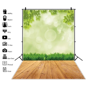 Laeacco Photo Background Fantasy Polka Dot Light Bokeh Green Grass Tree Leaves Wooden Floor Spring Photo Backdrop Photo Studio
Laeacco Photo Background Fantasy Polka Dot Light Bokeh Green Grass Tree Leaves Wooden Floor Spring Photo Backdrop Photo Studio