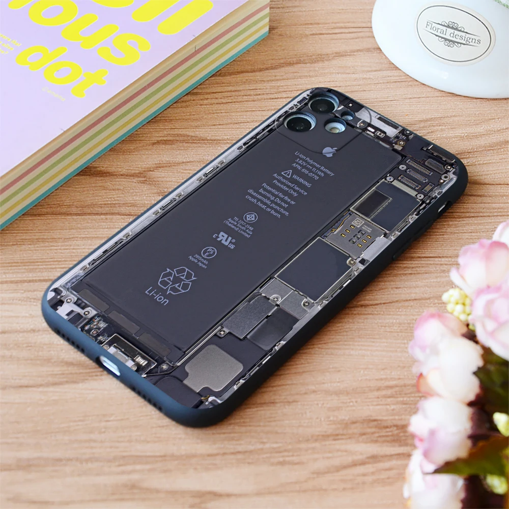 For iPhone Geek Battery Print Soft Matt Apple iPhone Case For 6 7 8 11 12 Plus Pro X XR XS MAX SE
For iPhone Geek Battery Print Soft Matt Apple iPhone Case For 6 7 8 11 12 Plus Pro X XR XS MAX SE