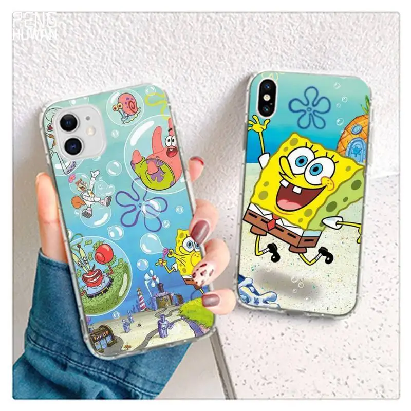 SpongeBobs SquarePants Sponge Bobs Best Friend Phone Case Capa for iphone 12 pro max 11 pro XS MAX 8 7 6 6S Plus X 5S SE 2020 XR
SpongeBobs SquarePants Sponge Bobs Best Friend Phone Case Capa for iphone 12 pro max 11 pro XS MAX 8 7 6 6S Plus X 5S SE 2020 XR