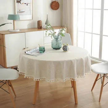 bamboo knot hemp solid color tassel round tablecloth plain color all match cotton hemp rectangular tablecloth cover
bamboo knot hemp solid color tassel round tablecloth plain color all match cotton hemp rectangular tablecloth cover