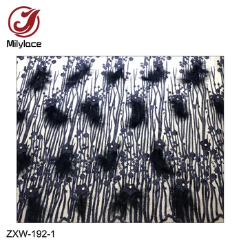 New Feather Lace Fabric African Lace Fabric 2019 High Quality Wedding Dress Lace Evening French Embroidered Tulle Lace ZXW-192
New Feather Lace Fabric African Lace Fabric 2019 High Quality Wedding Dress Lace Evening French Embroidered Tulle Lace ZXW-192