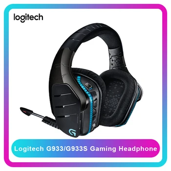 Logitech G933/G933s Wireless Gaming Headset 7.1 Surround Sound DTS Headphone Customizable RGB Compatible with PC Mobile Phone
Logitech G933/G933s Wireless Gaming Headset 7.1 Surround Sound DTS Headphone Customizable RGB Compatible with PC Mobile Phone