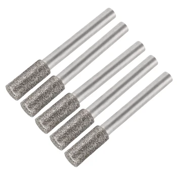uxcell Diamond Burrs for Rotary Tool 1/4-Inch Shank 10mm Tapered 120 Grit 5 Pcs Cylindrical 8mm
uxcell Diamond Burrs for Rotary Tool 1/4-Inch Shank 10mm Tapered 120 Grit 5 Pcs Cylindrical 8mm