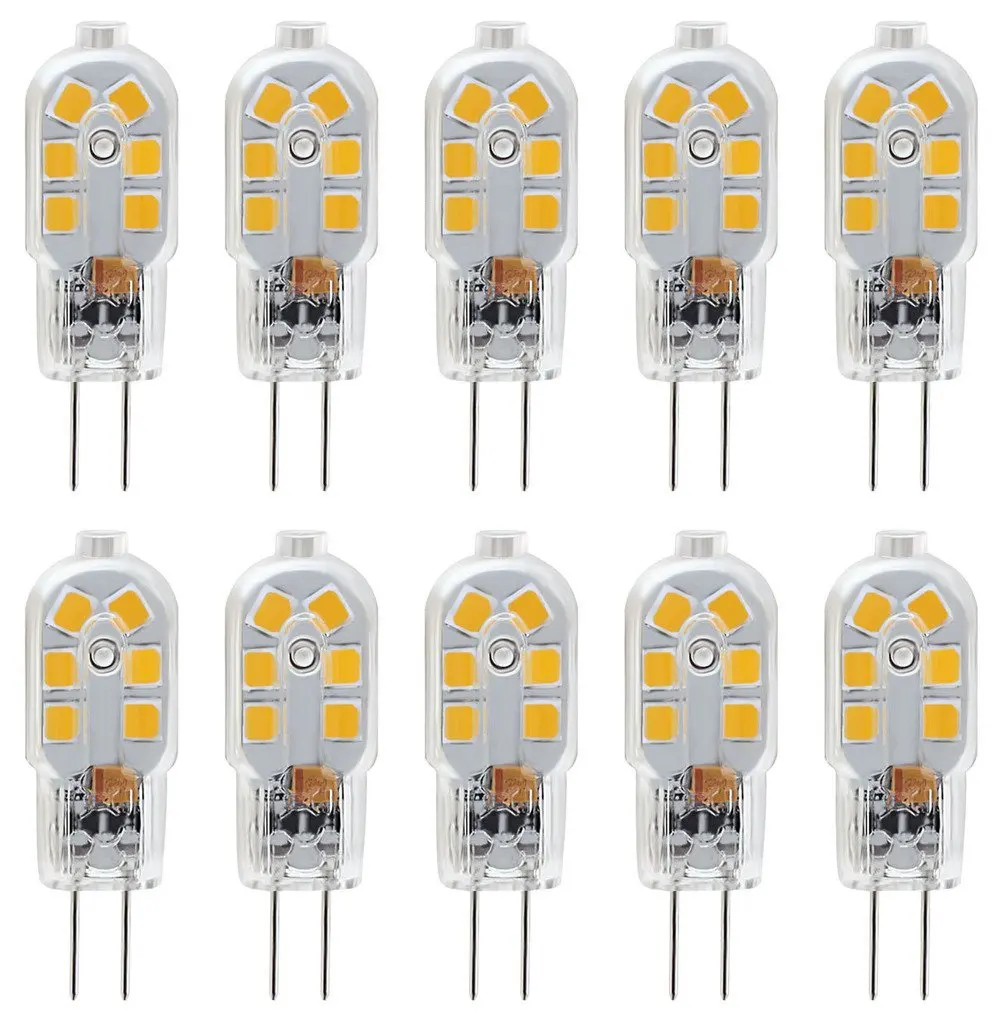 

10pcs 3 W LED Bi-pin Lights 300-360 lm G4 T 12 LED Beads SMD 2835 Decorative Warm White Cold White Natural White 220-240 V 12 V