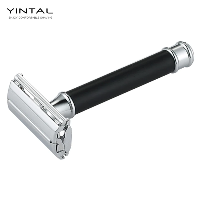 YINTAL Double Edge Safety Razor Short Handle Butterfly Open Classic Safety Razor
YINTAL Double Edge Safety Razor Short Handle Butterfly Open Classic Safety Razor