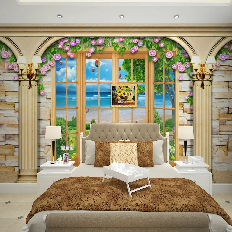 Drop Ship Custom 3d Mural Landscape Gold Avenue Flower Wallpaper Mural Living Room Bedroom Hotel Lobby Decoration
Drop Ship Custom 3d Mural Landscape Gold Avenue Flower Wallpaper Mural Living Room Bedroom Hotel Lobby Decoration