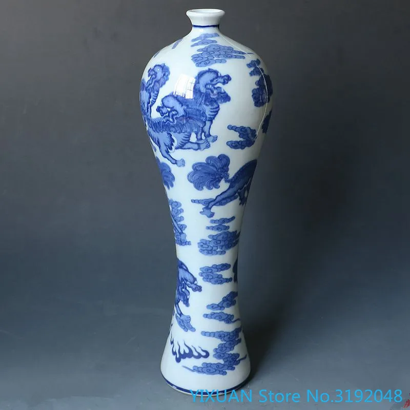 

Jingdezhen ceramics beauty vase Chinese living room decorations modern fashion Antique Home Furnishings